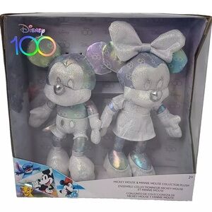 Disney 100 Years of Wonder Mickey Mouse & Minnie Mouse Collector Set Kids Plush